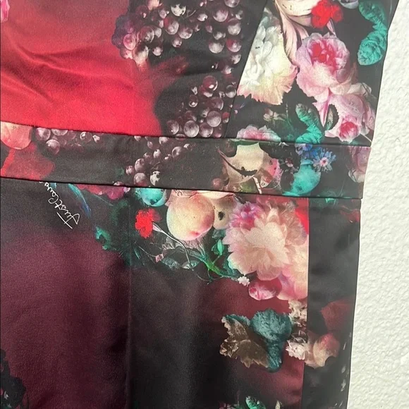 Just Cavalli - Floral Black Dress EU 44 - Picture 4 of 8